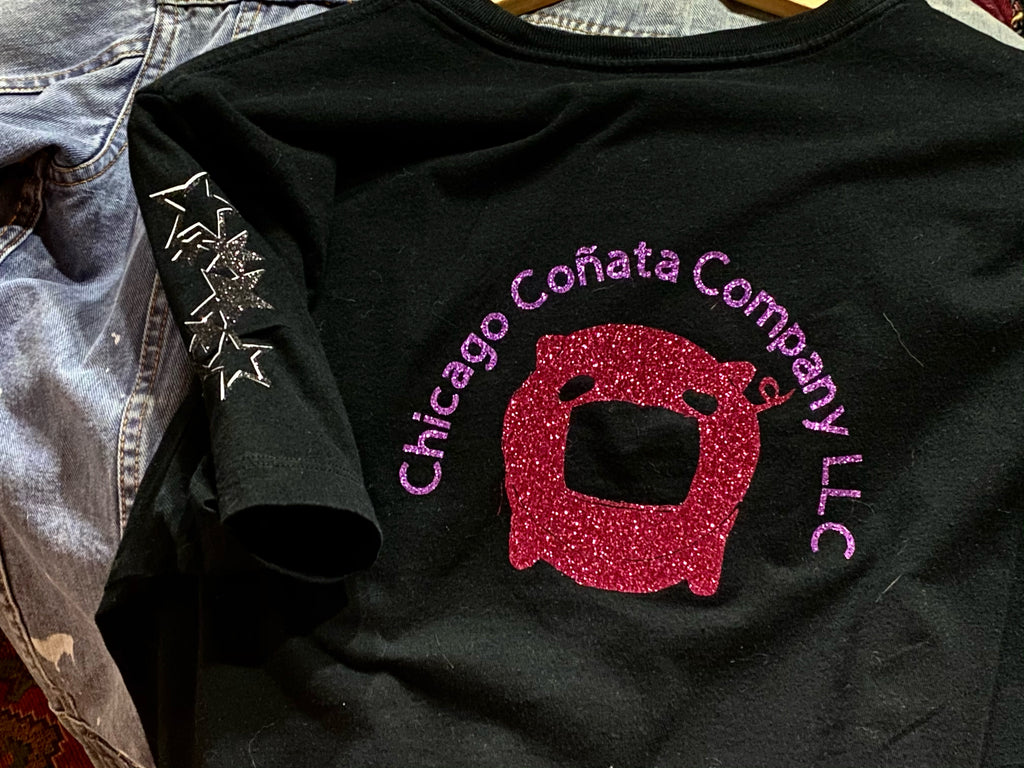 Black CCC T-Shirt - Chicago Coñata Company
