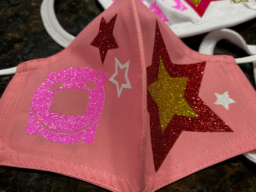 KIDS' Face Mask (Pink) - Chicago Coñata Company