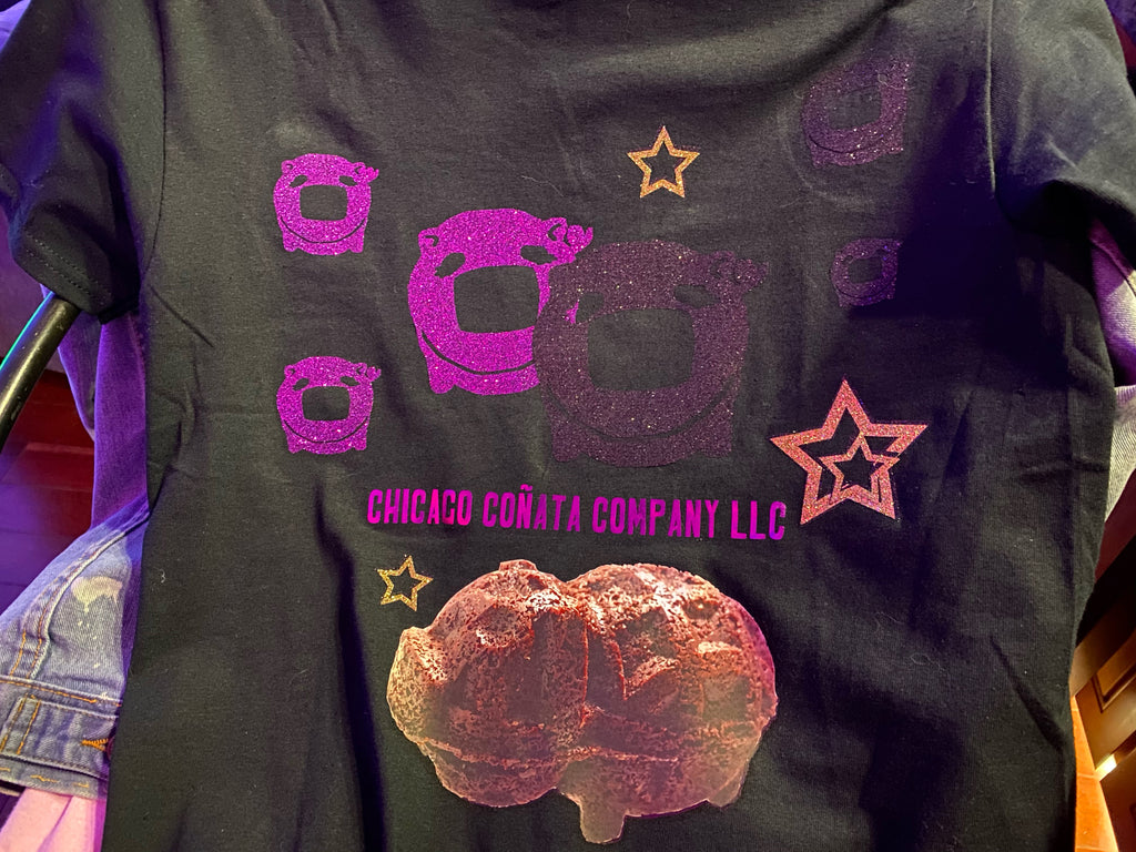 Black T-Shirt - Chicago Coñata Company LLC - Chicago Coñata Company